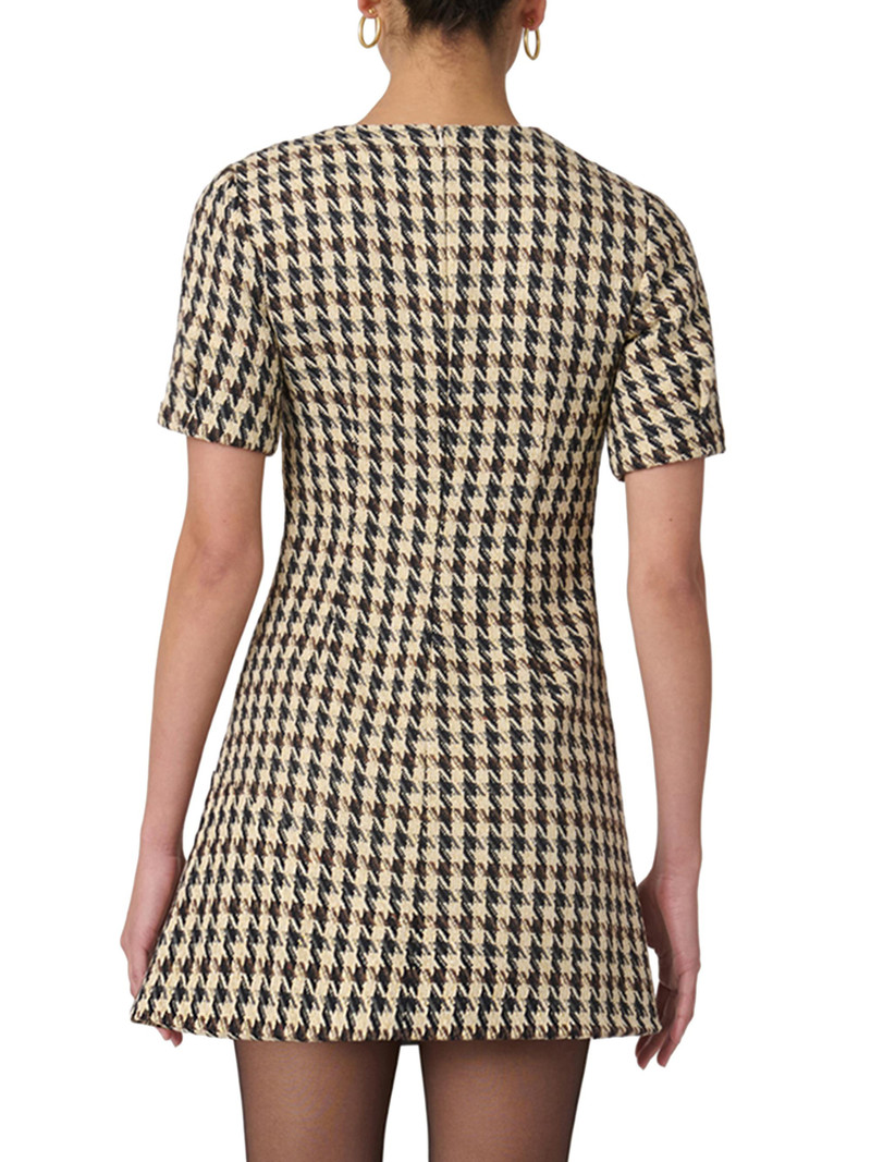 Women's Irene Tweed Minidress - Jet Multi 4