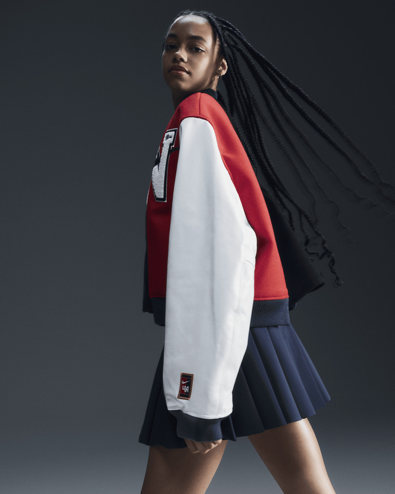 Nike Nike Women by YOON Women's Oversized Varsity Jacket outlook