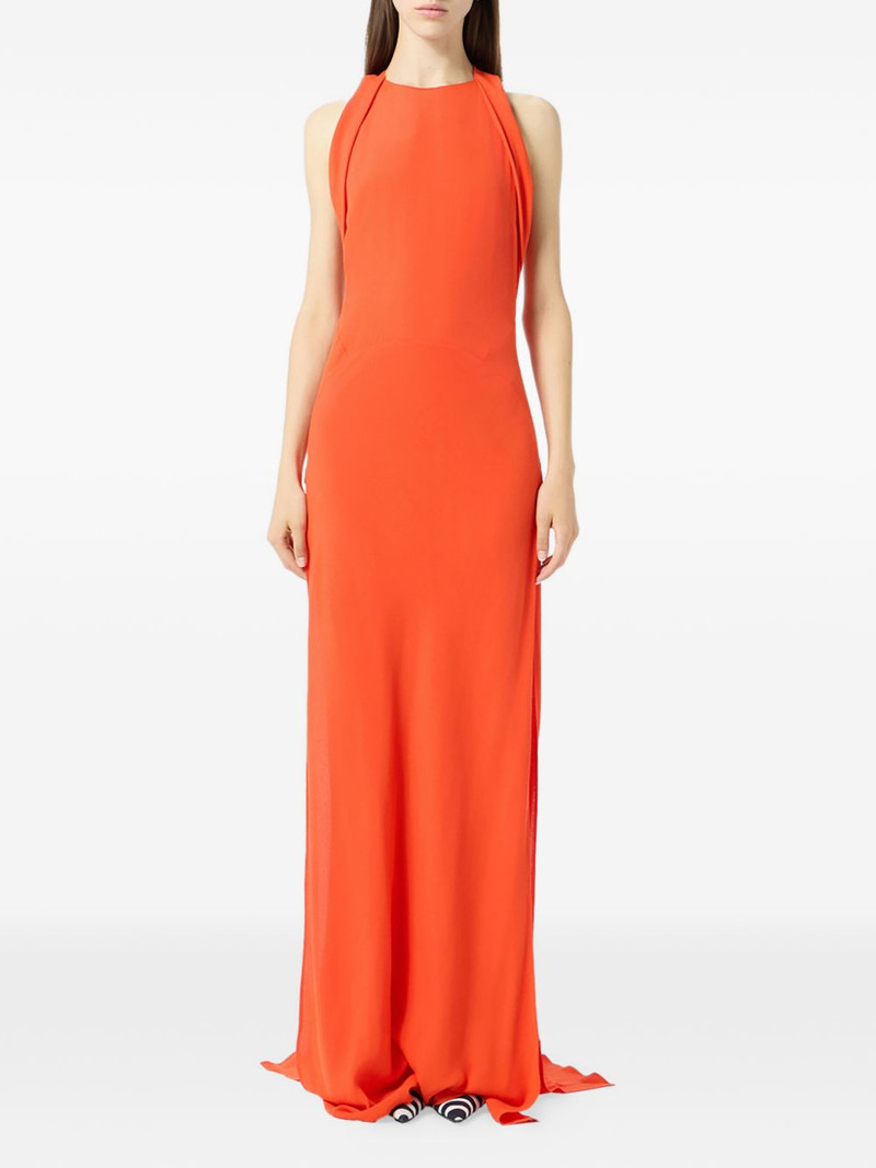 Blumarine halterneck maxi dress outlook