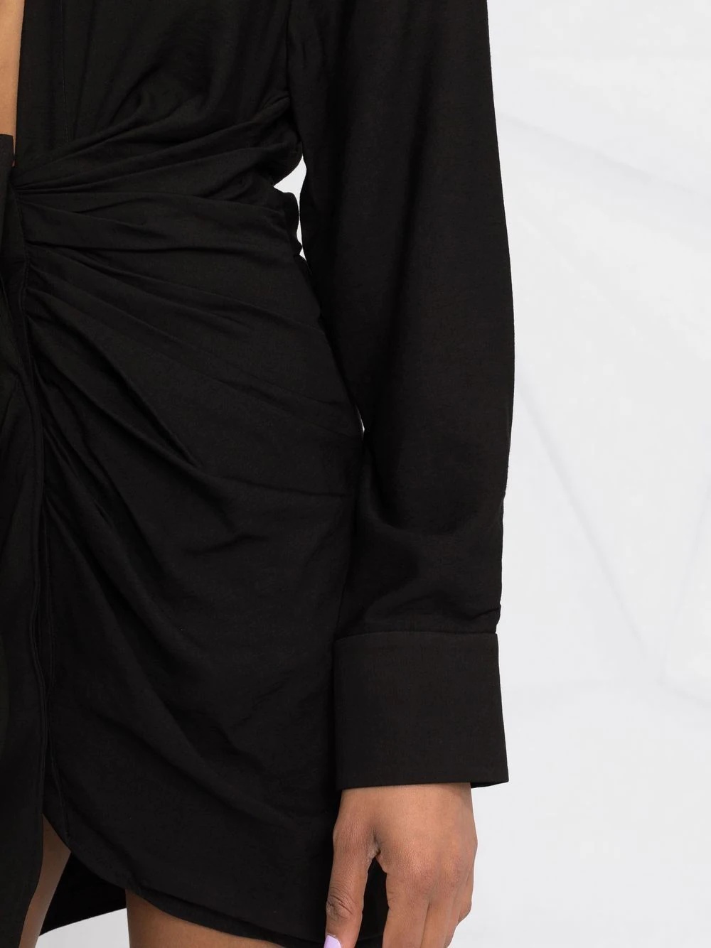 La Robe Bahia draped minidress - 3