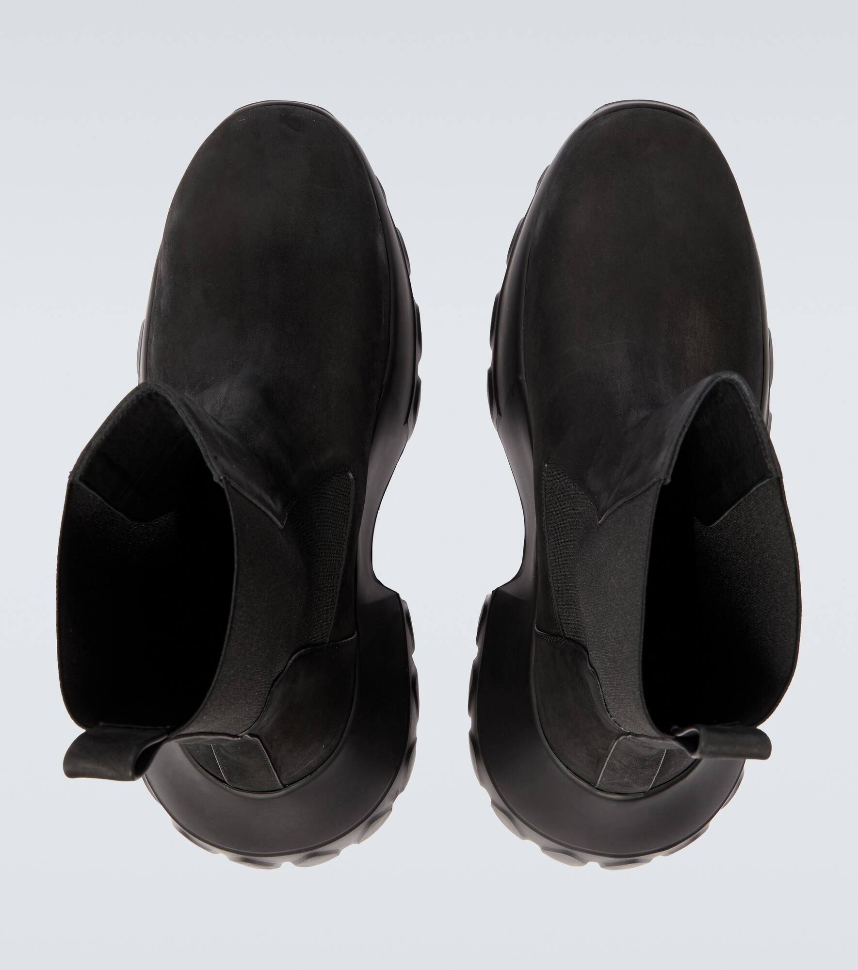 Beatle Mega Tractors leather Chelsea boots - 4