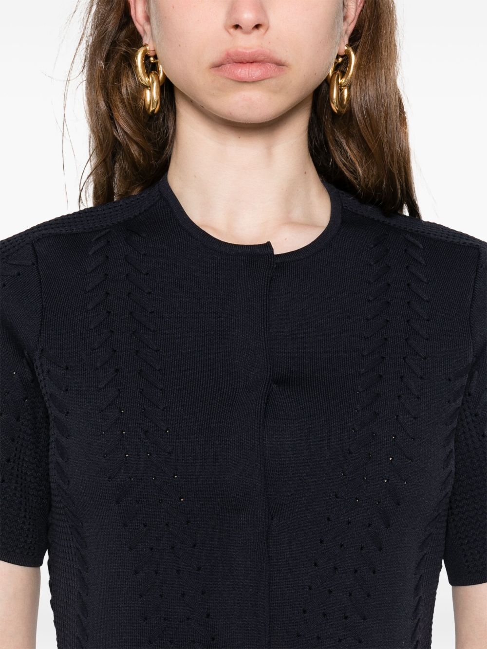 cropped cardigan - 5