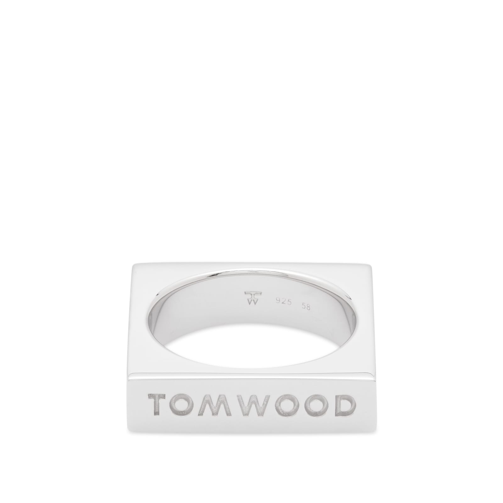 TOM WOOD Tom Wood Square Ring | REVERSIBLE