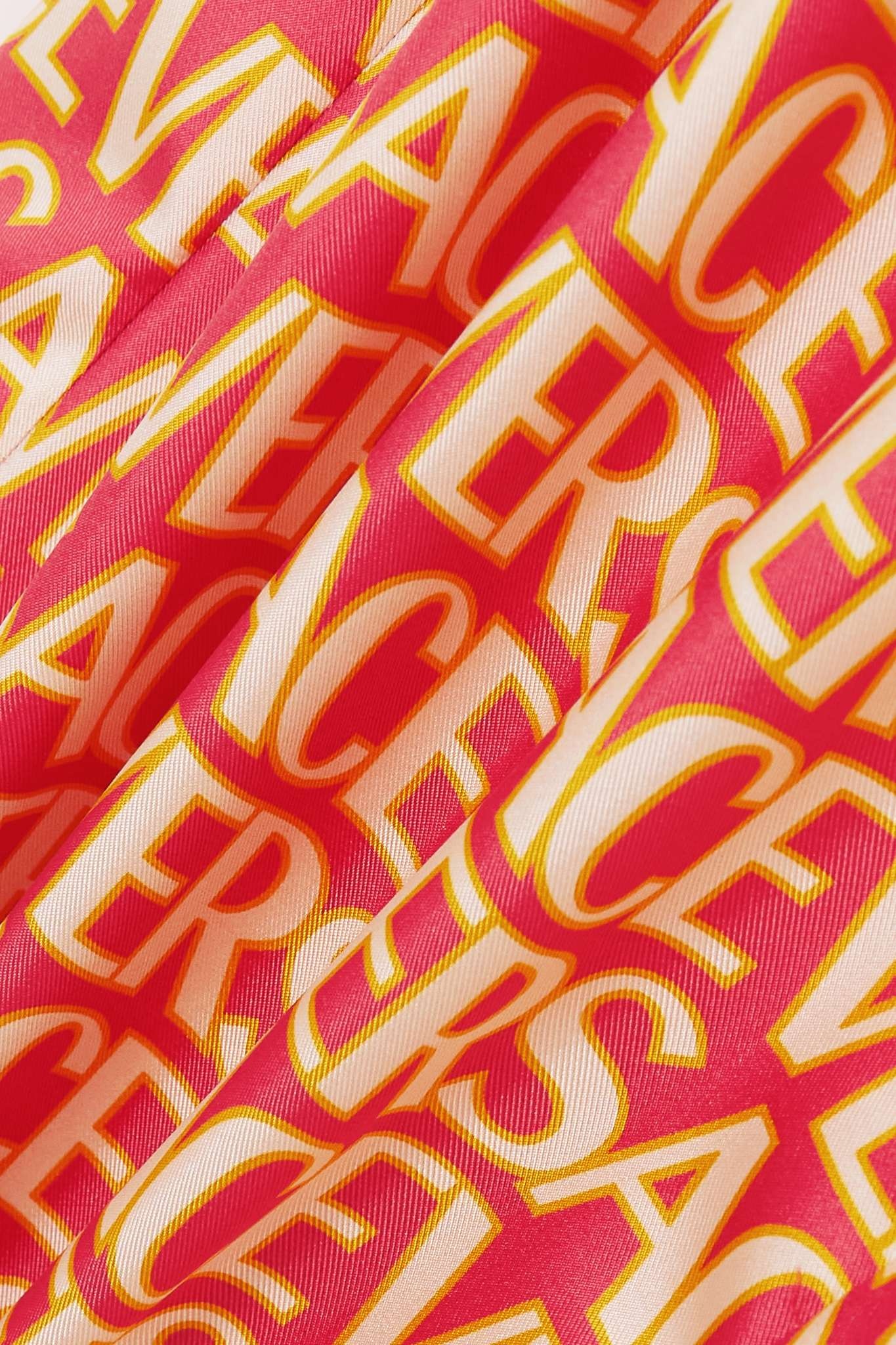 【送料&関税込】Versace Pattern-printed Wide-leg Trousers Printed wide-leg pants in blue - Versace | Mytheresa