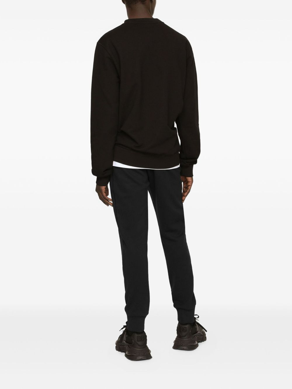 logo-plaque sweatshirt - 3