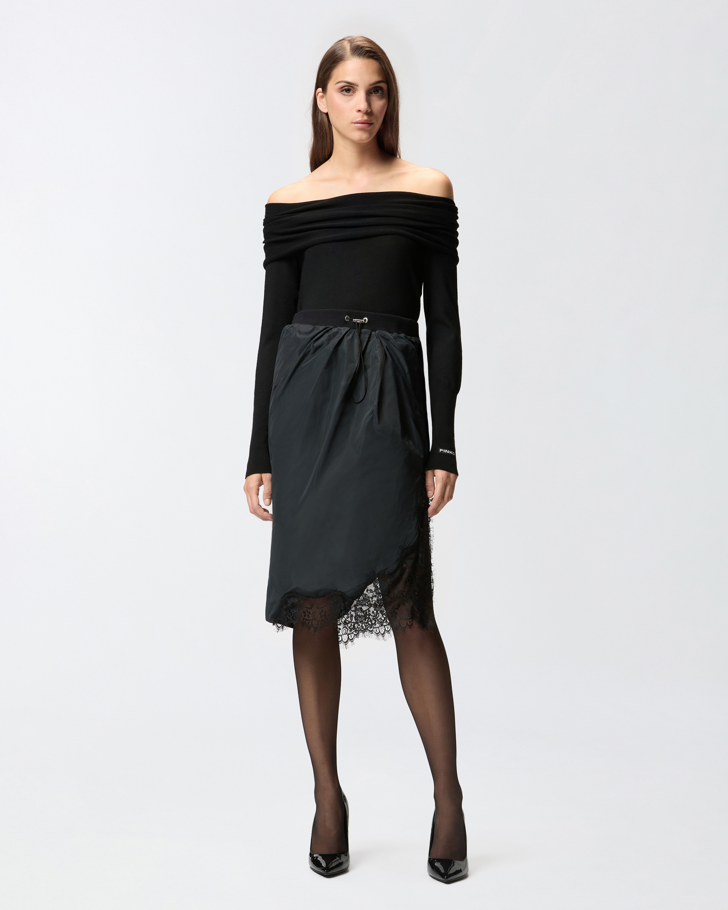 SWEATER WITH SHAWL COLLAR - 3