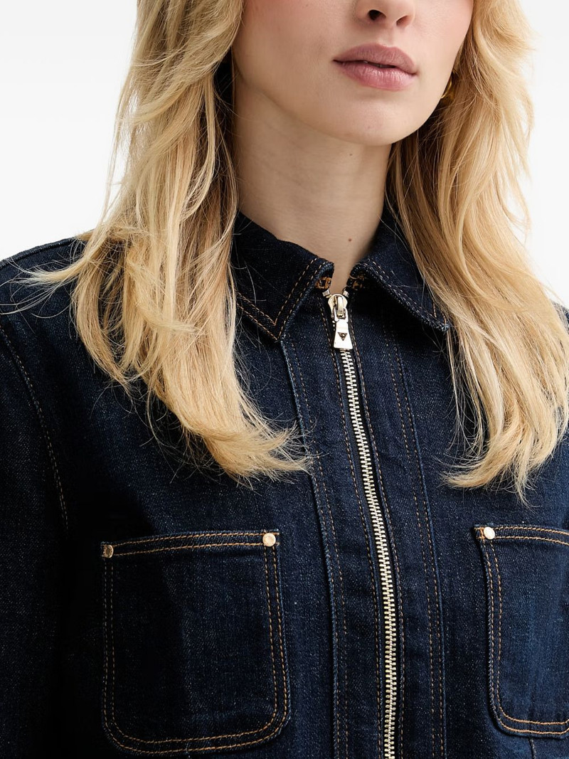 zip-up denim jacket 4