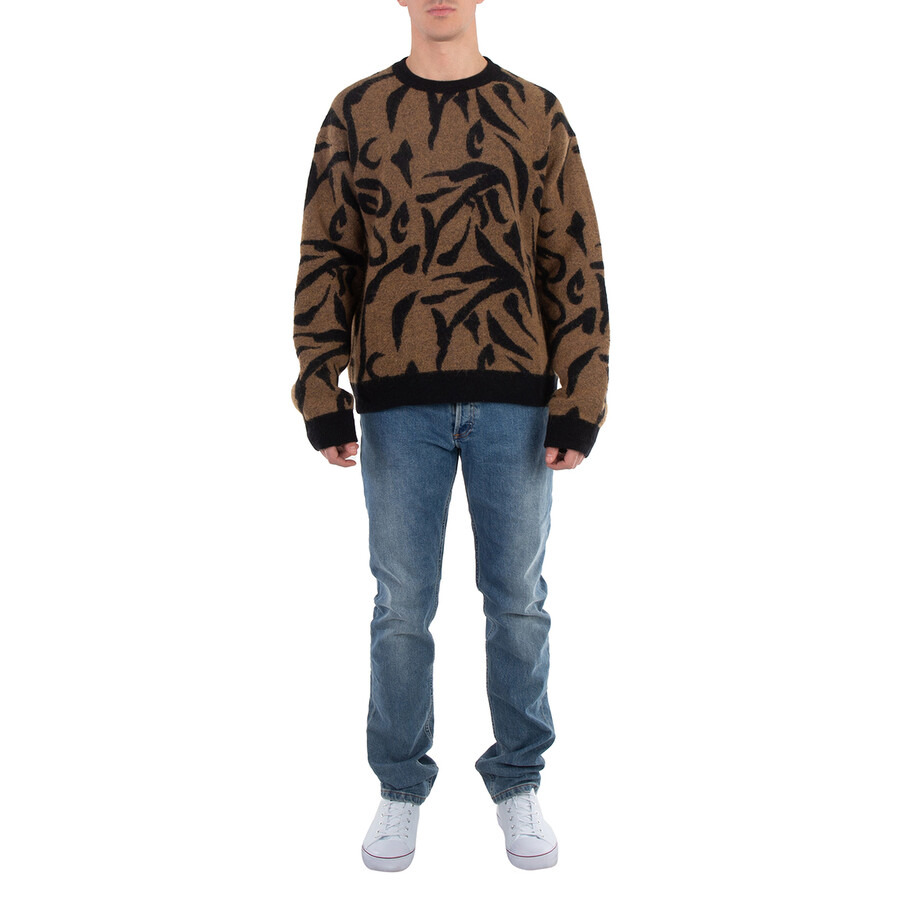 Nanushka Toine Crew Neck Abstract Print Sweater - 6