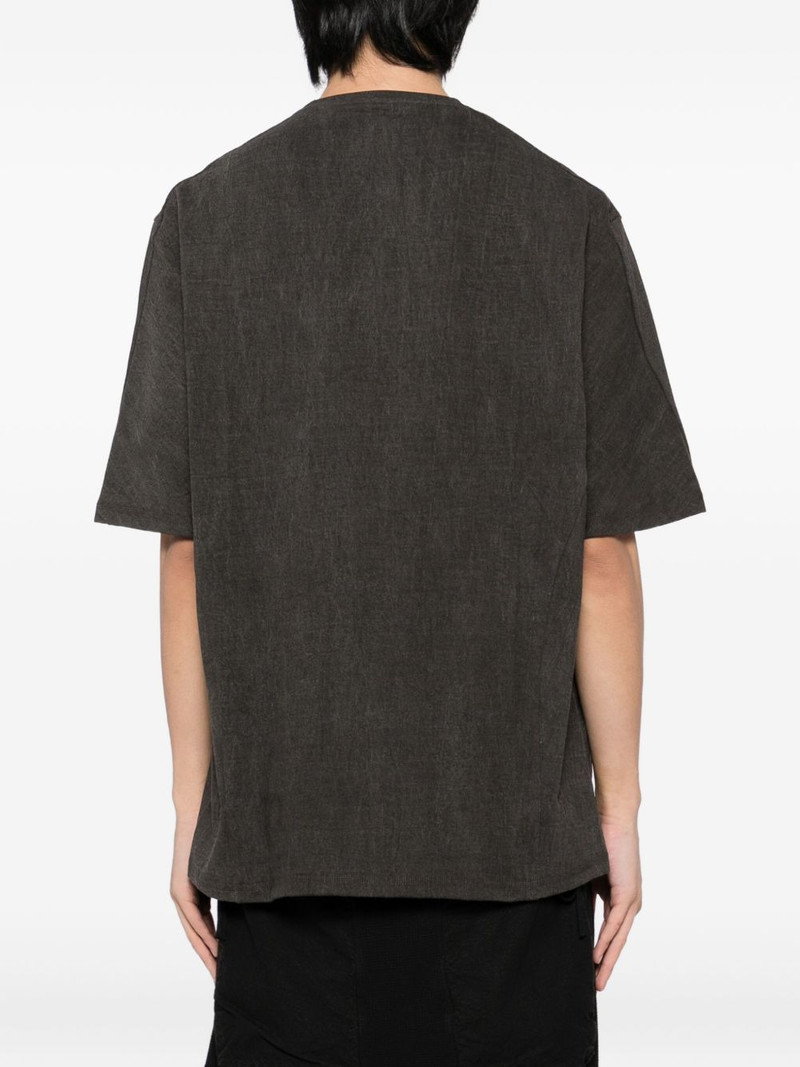 panelled cotton T-shirt 3