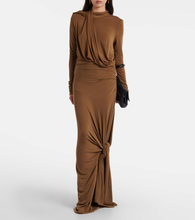 entire studios Draped jersey top outlook