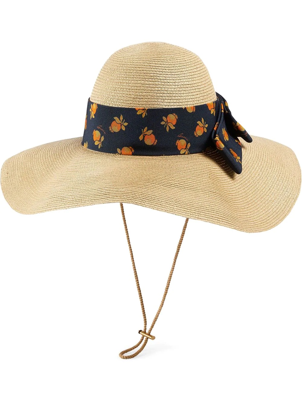 fruit ribbon sun hat - 1