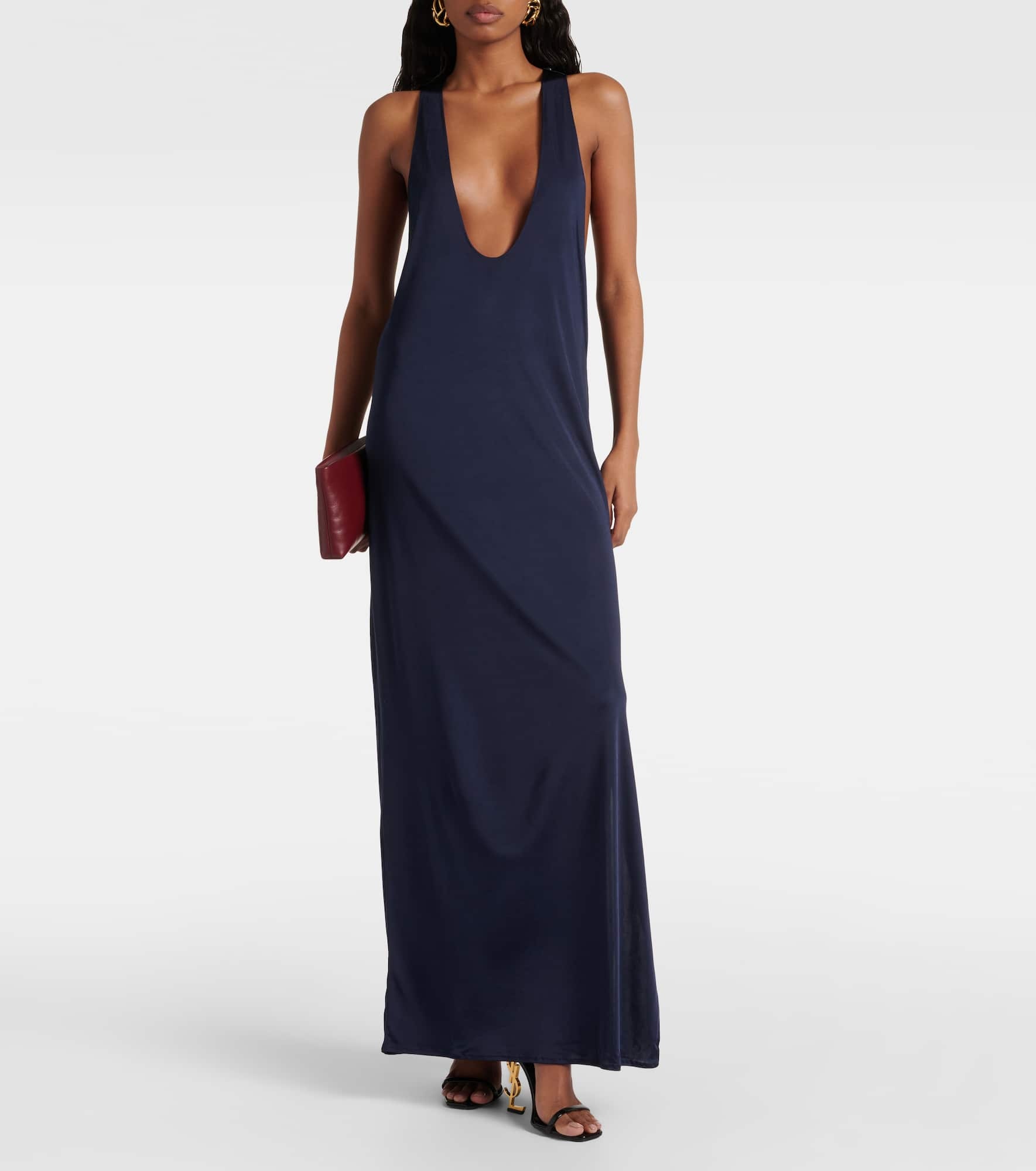 Racerback jersey maxi dress - 2