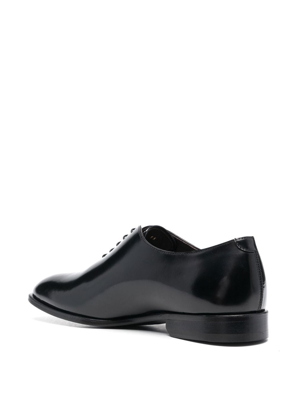 polished leather Oxford shoes - 3