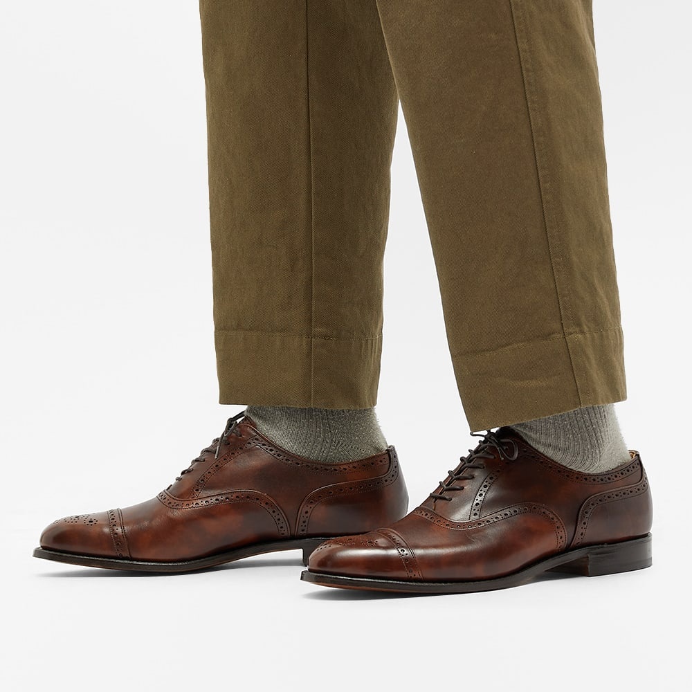 Tricker's Stockton Toe Cap Oxford - 6