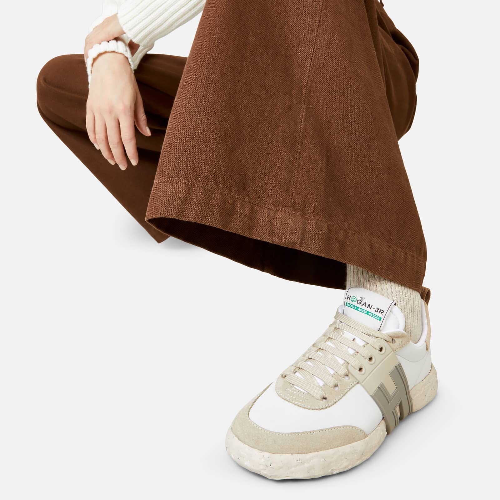 【送料&関税込】Hogan 3r Sneakers Recycle, Reuse, Reduce | Hogan-3R sneakers