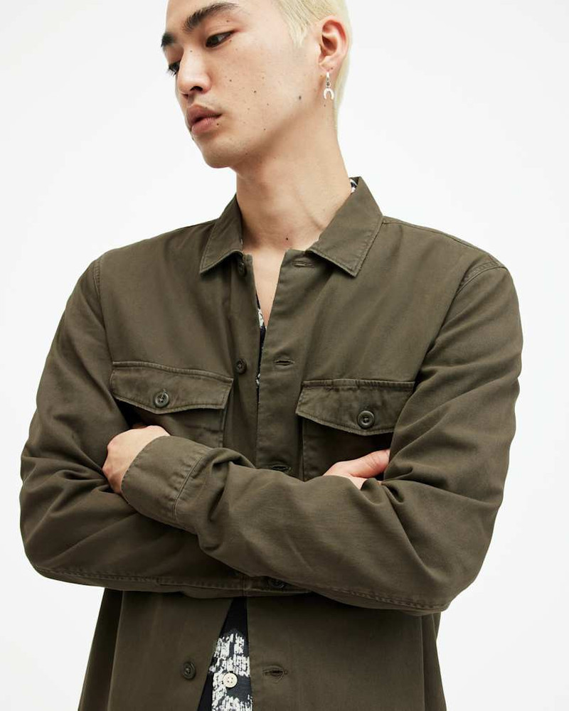 SPOTTER LONG SLEEVE MILITARY OVERSHIRT 4