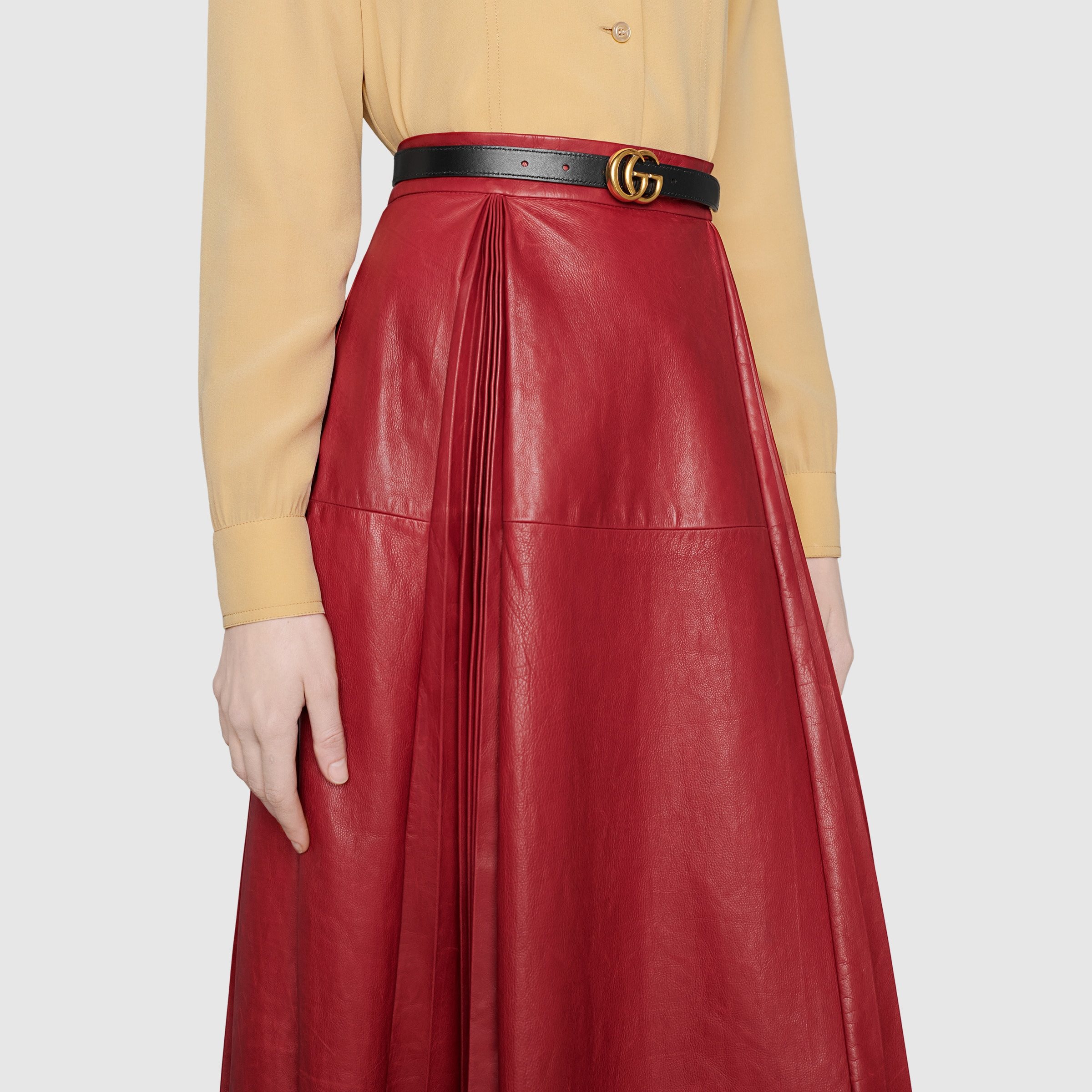 GG Marmont reversible thin belt - 9