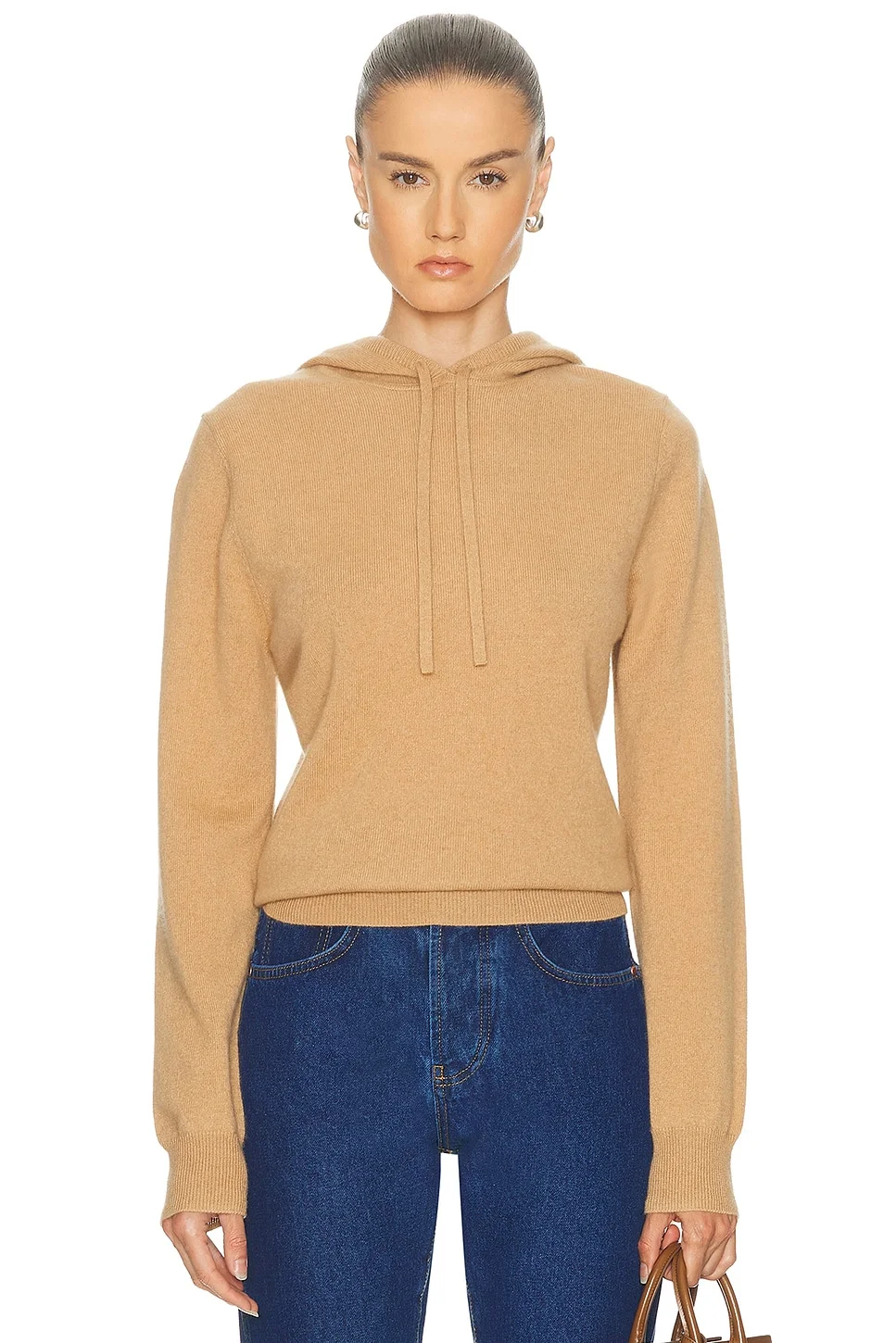Cashmere Knit Hoodie - 1