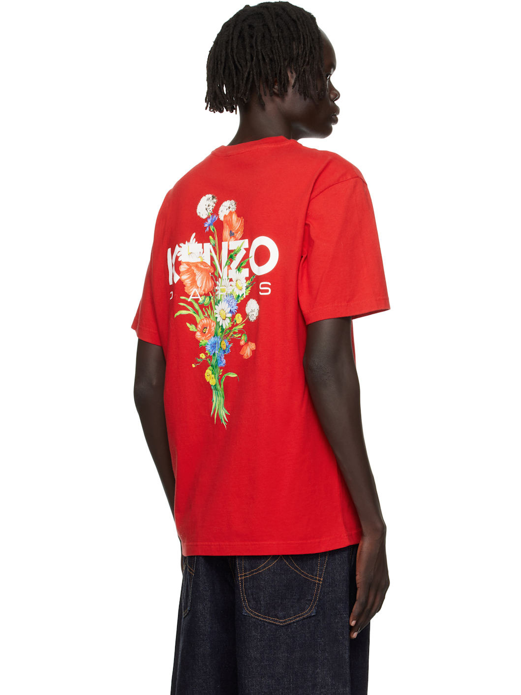 Red Kenzo Paris 'KENZO Archive Bouquet' T-shirt - 3