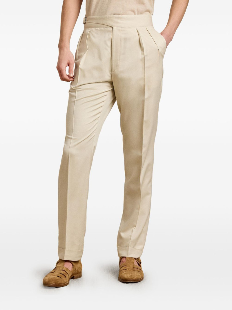 Byron buckled pleated trousers 3