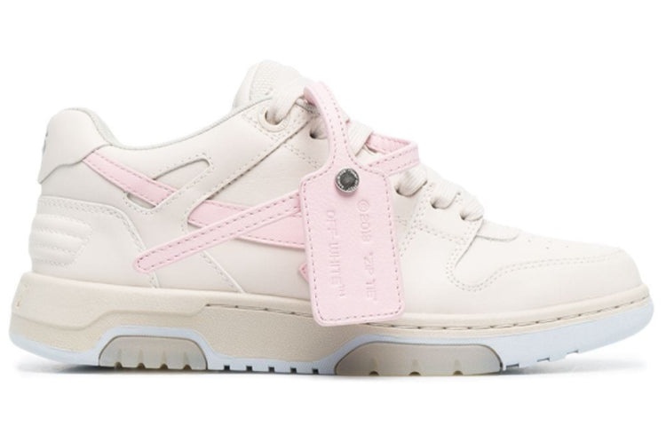 (WMNS) OFF-THITE Out Of Office Arrow-motif Low-top Sneakers Pink OWIA259S21LEA0016130 - 2