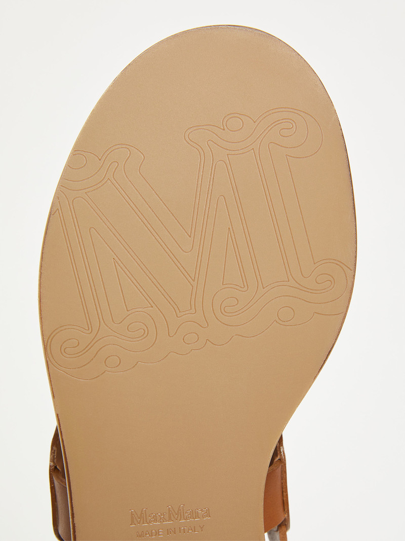 DIANA Leather sandals 5