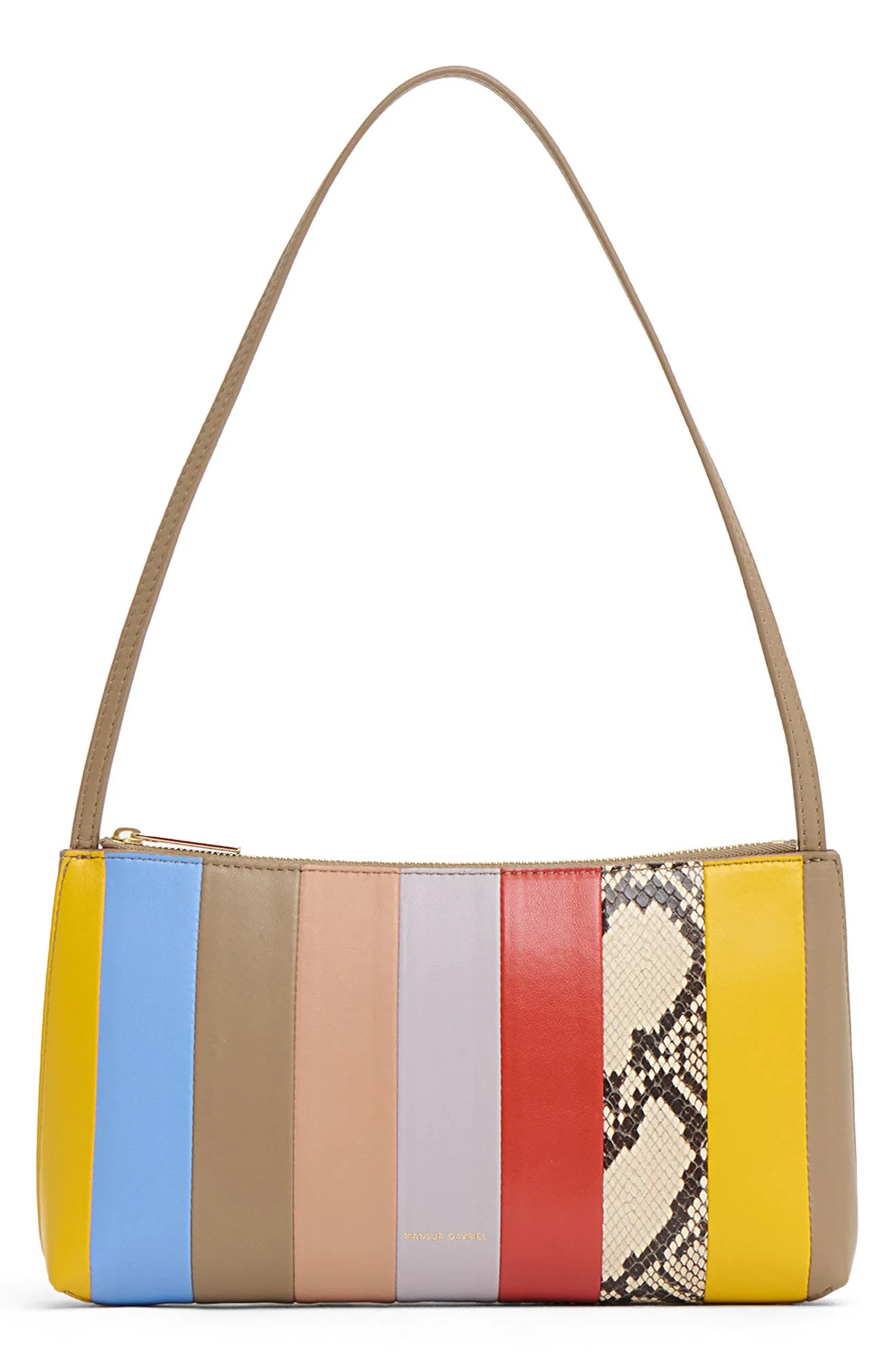 Mansur Gavriel Gaia Shoulder Bag in Rainbow at Nordstrom - 1