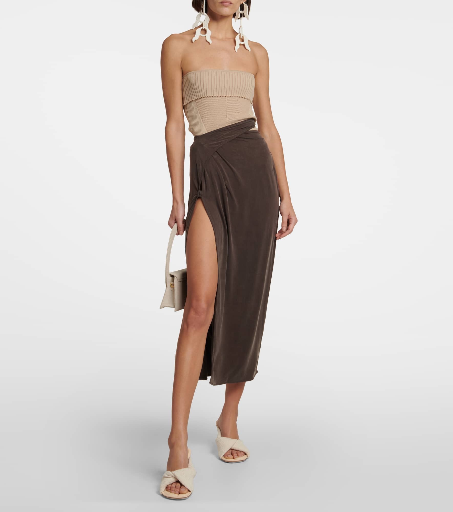 La Jupe Espelho midi skirt - 2