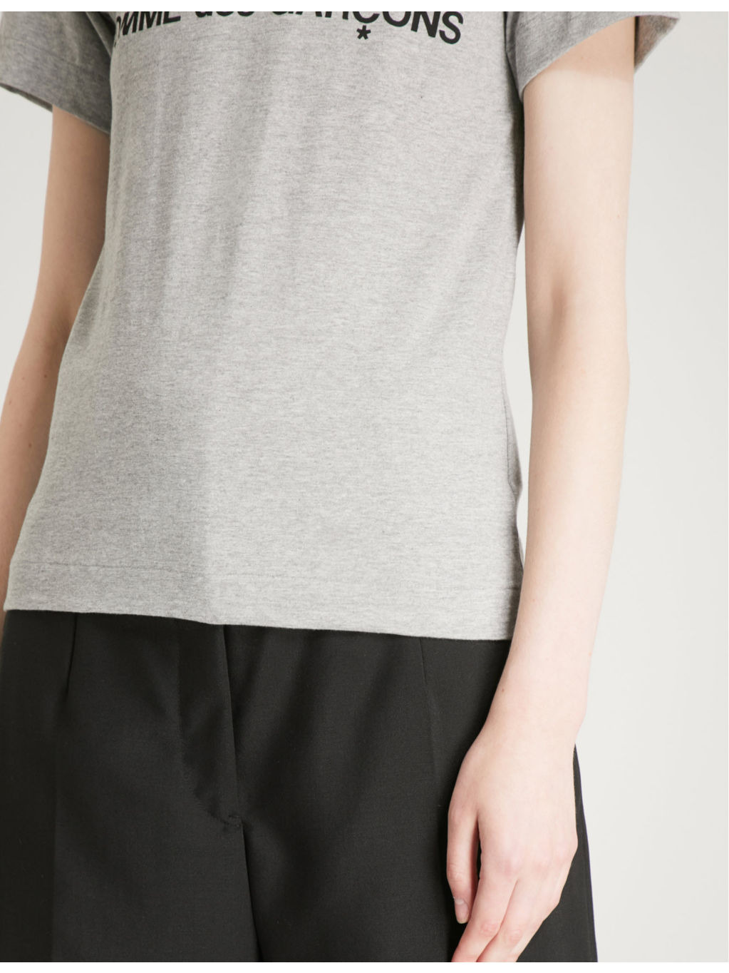 Reverse logo-print cotton-jersey T-shirt - 7