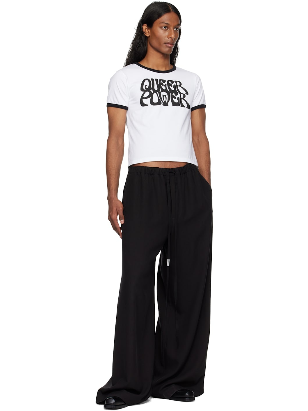 White 'Queer Power' T-shirt - 4