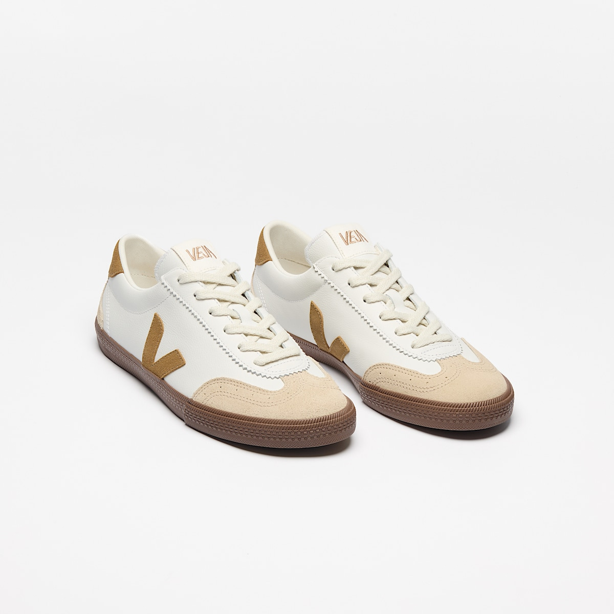 VOLLEY LEATHER WHITE TENT BARK - 2