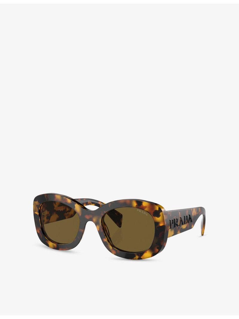 Prada PR A13S Butterfly-Frame Acetate Sunglasses outlook