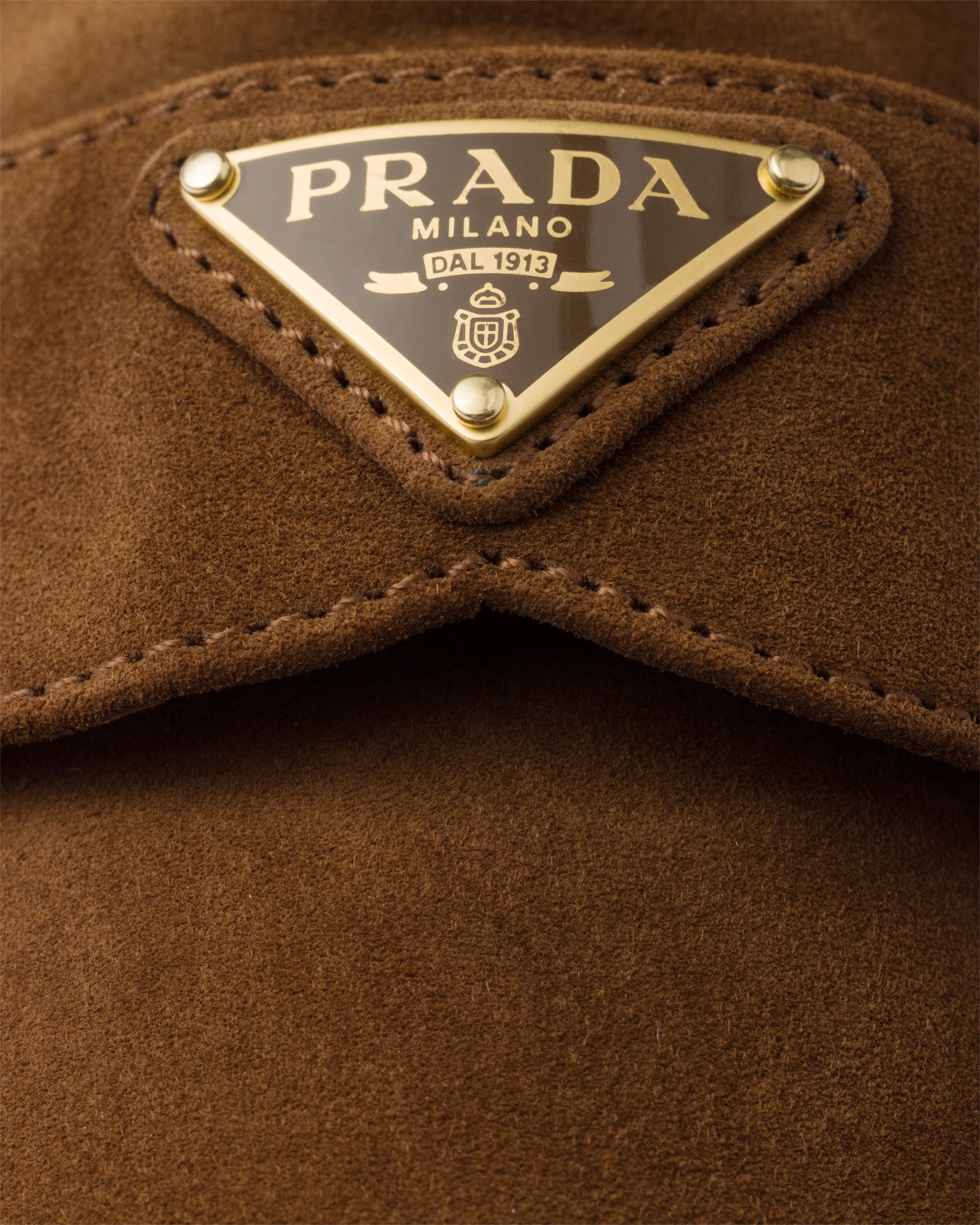 Suede and shearling loafers - 5