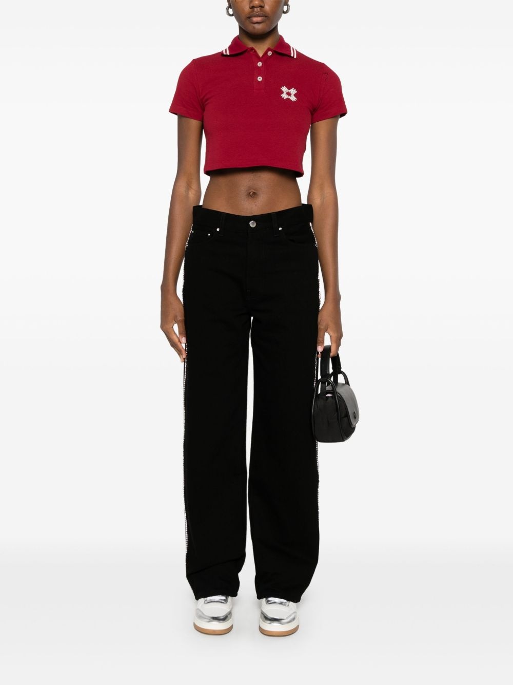 Crystal Stripe jeans - 2