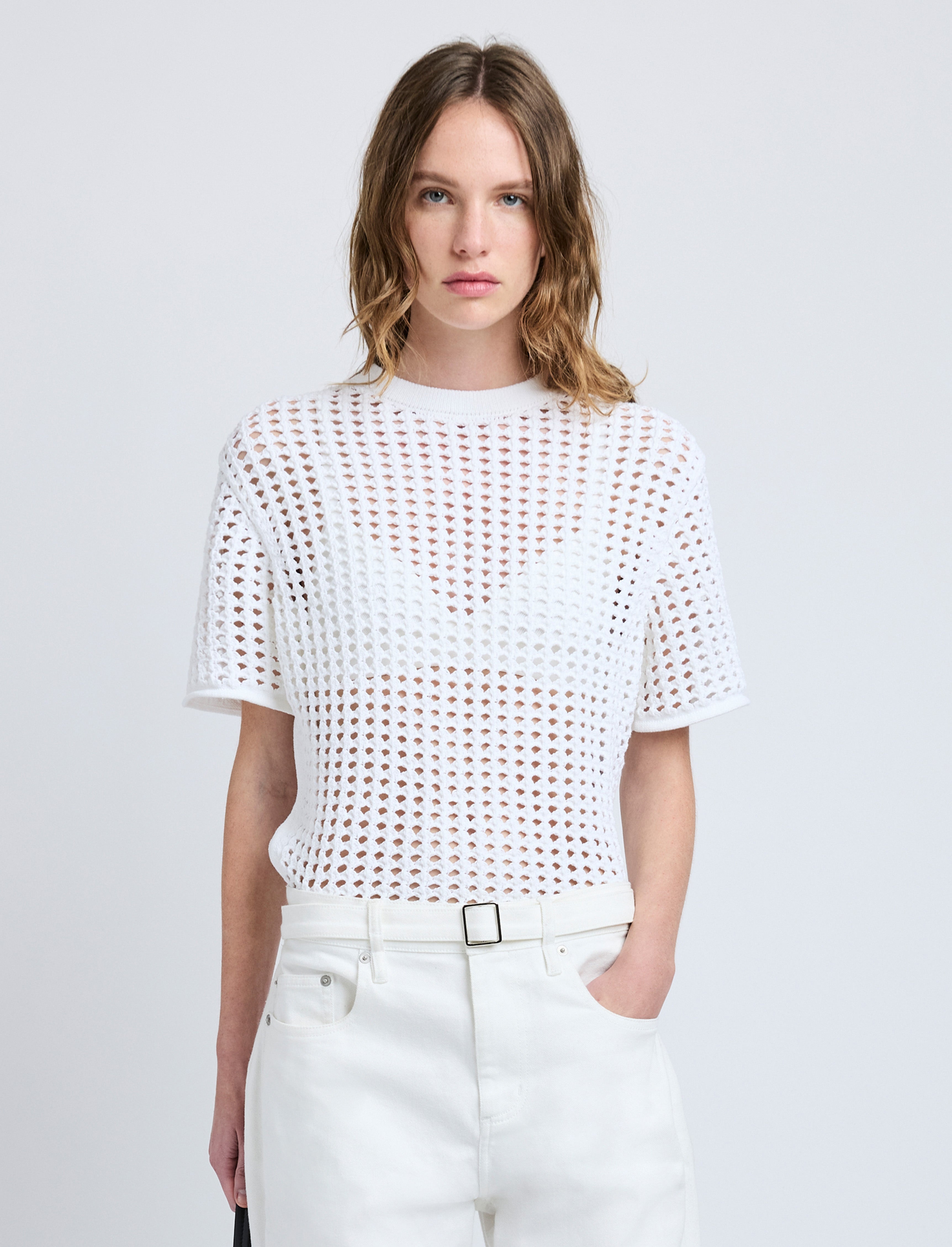 Kimia Top in Open Crochet - 2
