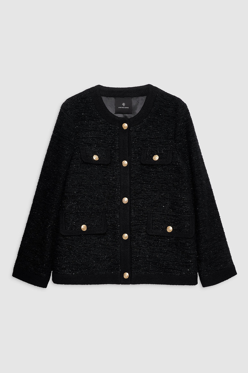 Lydia Jacket - Black Shine 1