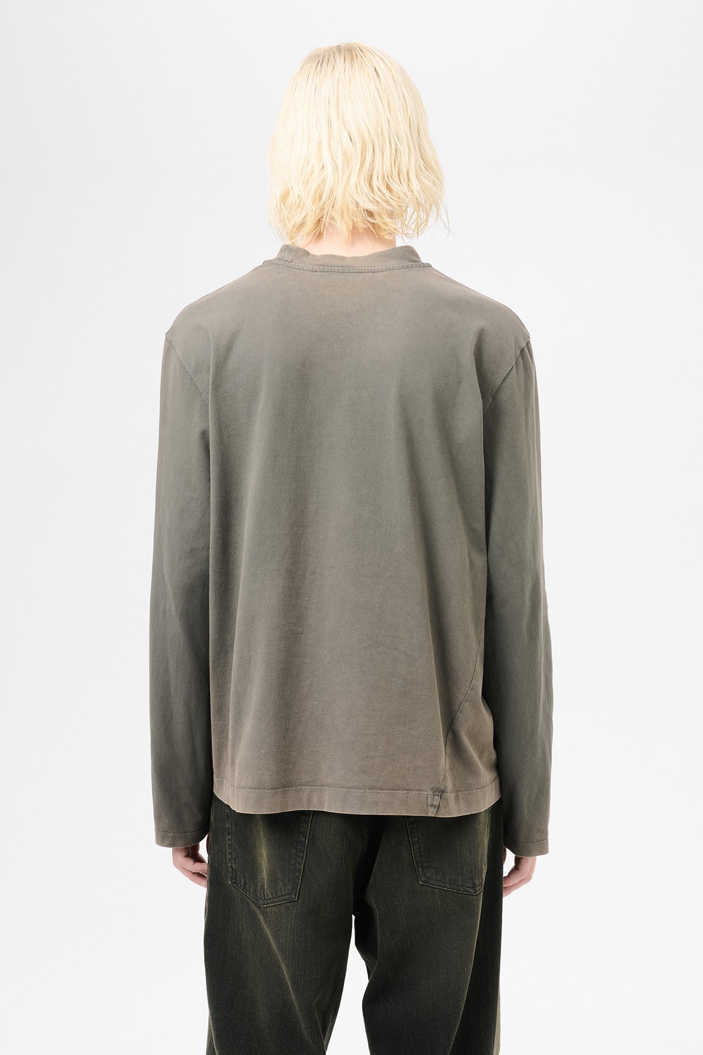 Big Longsleeve Antique Coating Band Jersey - 5