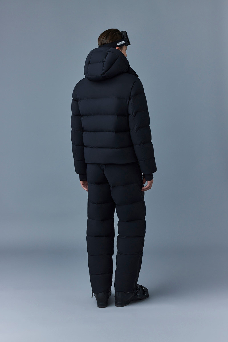 SAMUEL-SKI Medium down jacket with hood 4