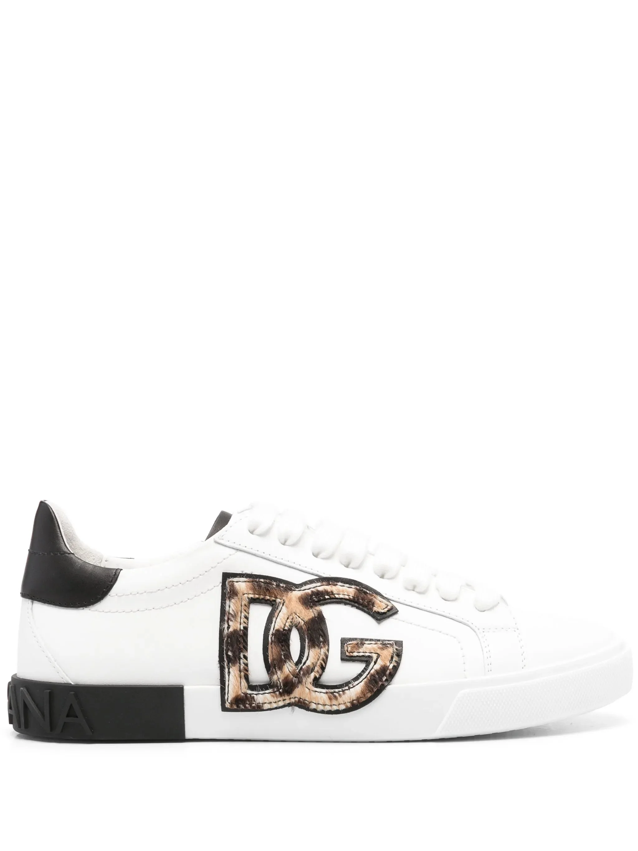 logo-patch sneakers - 1