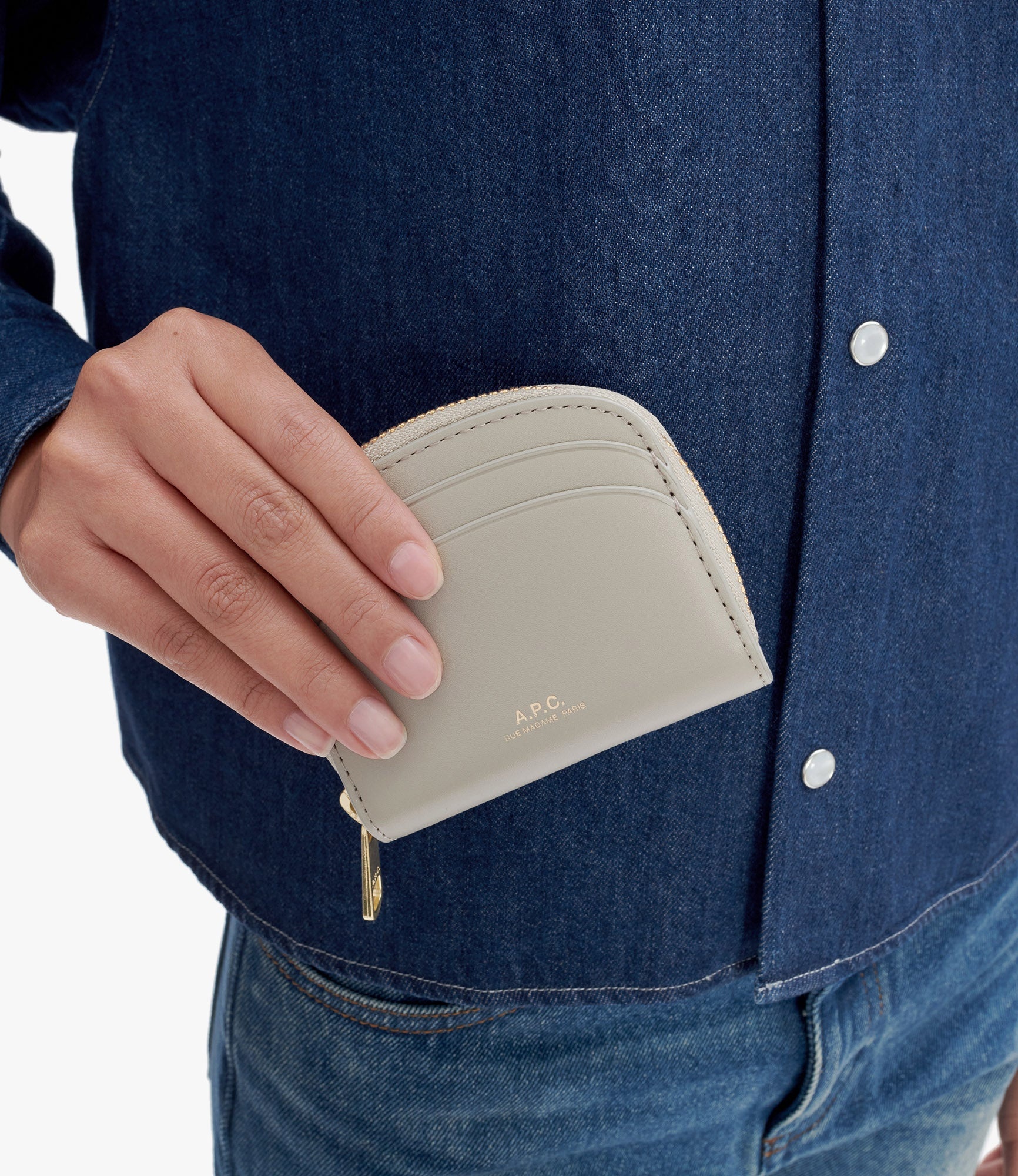 DEMI-LUNE MINI COMPACT WALLET - 2