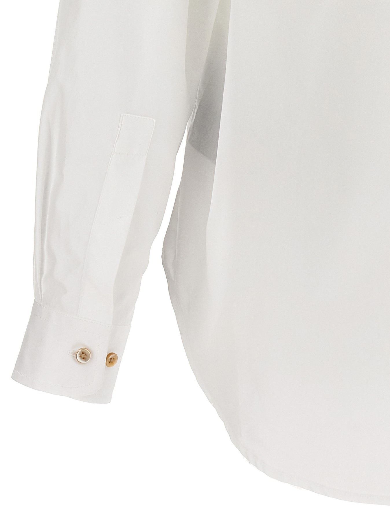 Classic Logo Shirt, Blouse White - 4