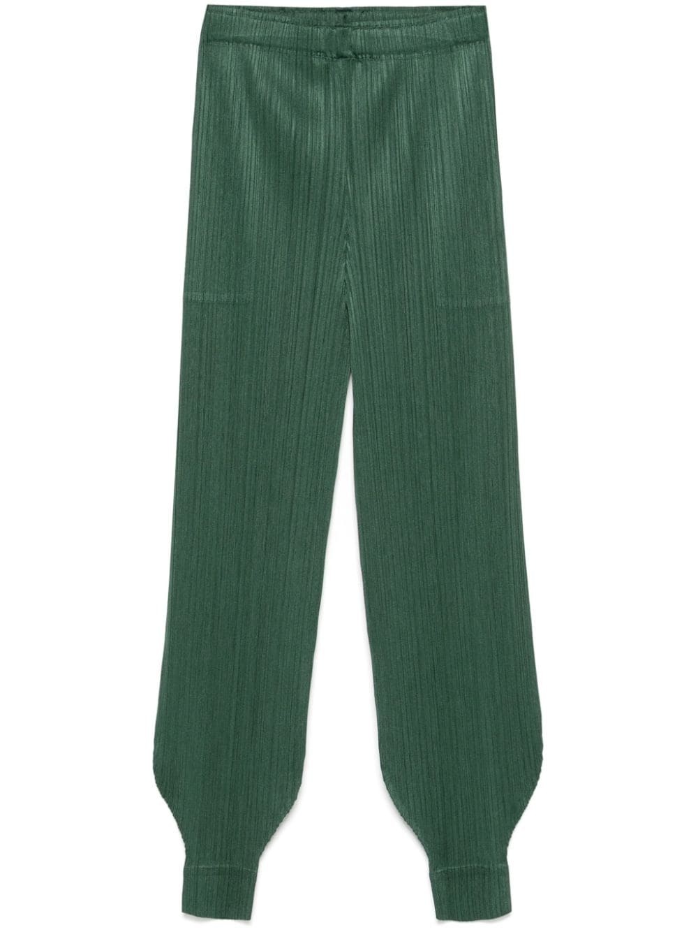 plissé trousers - 1