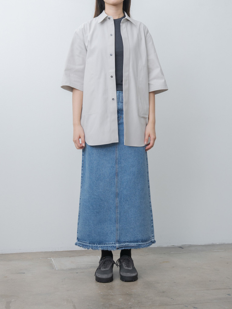 SOFIE D'HOORE Bodhi Shirt COG - Mastic outlook
