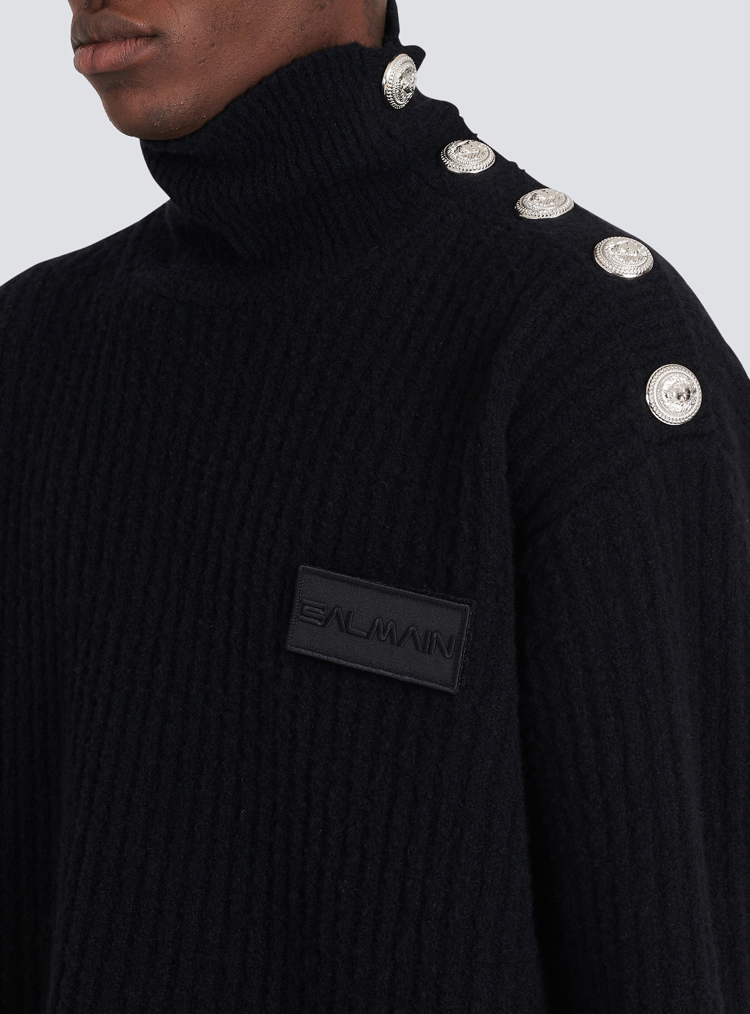 Cashmere turtleneck sweater - 2