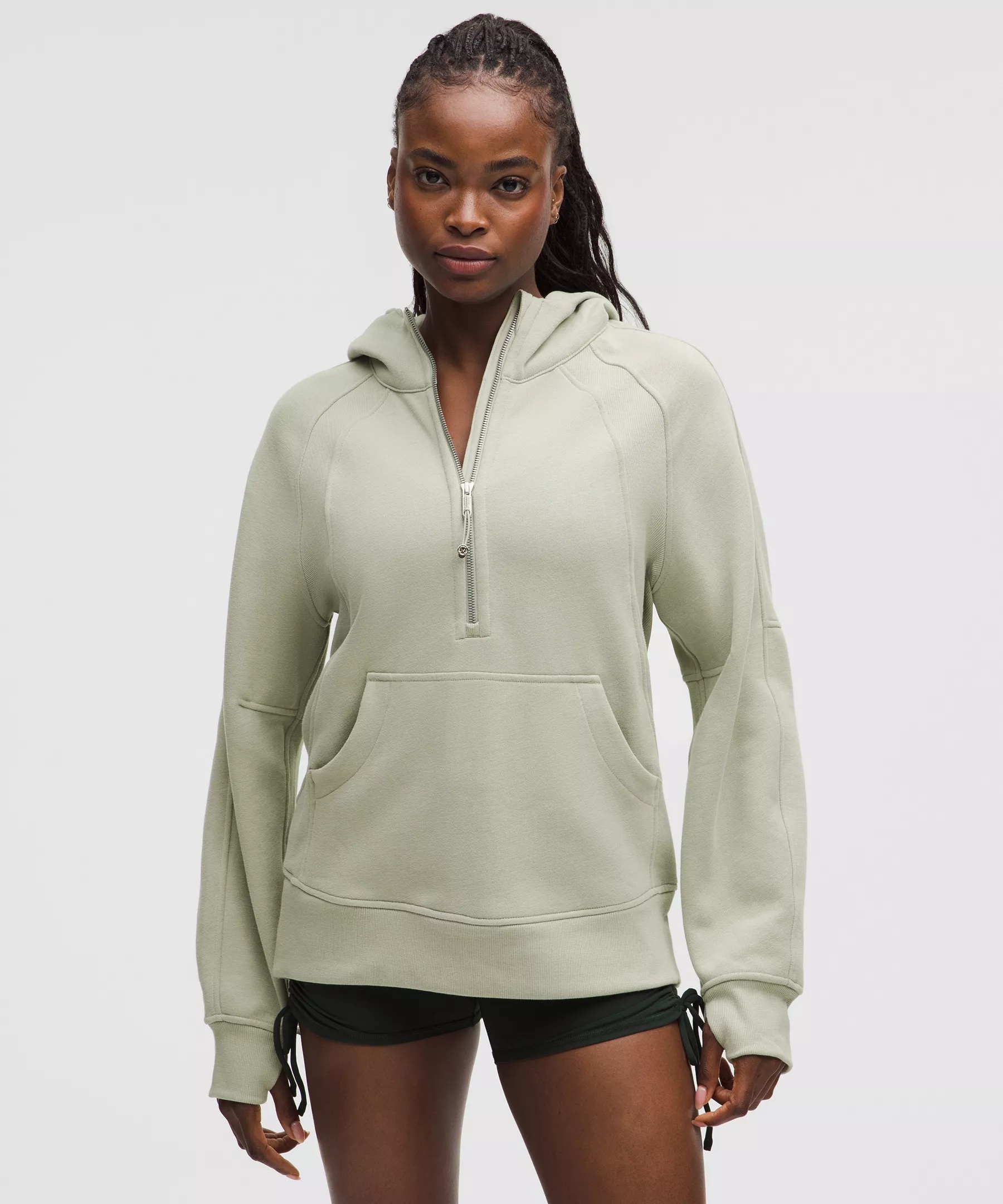 Scuba Oversized Half-Zip Hoodie *Long - 1