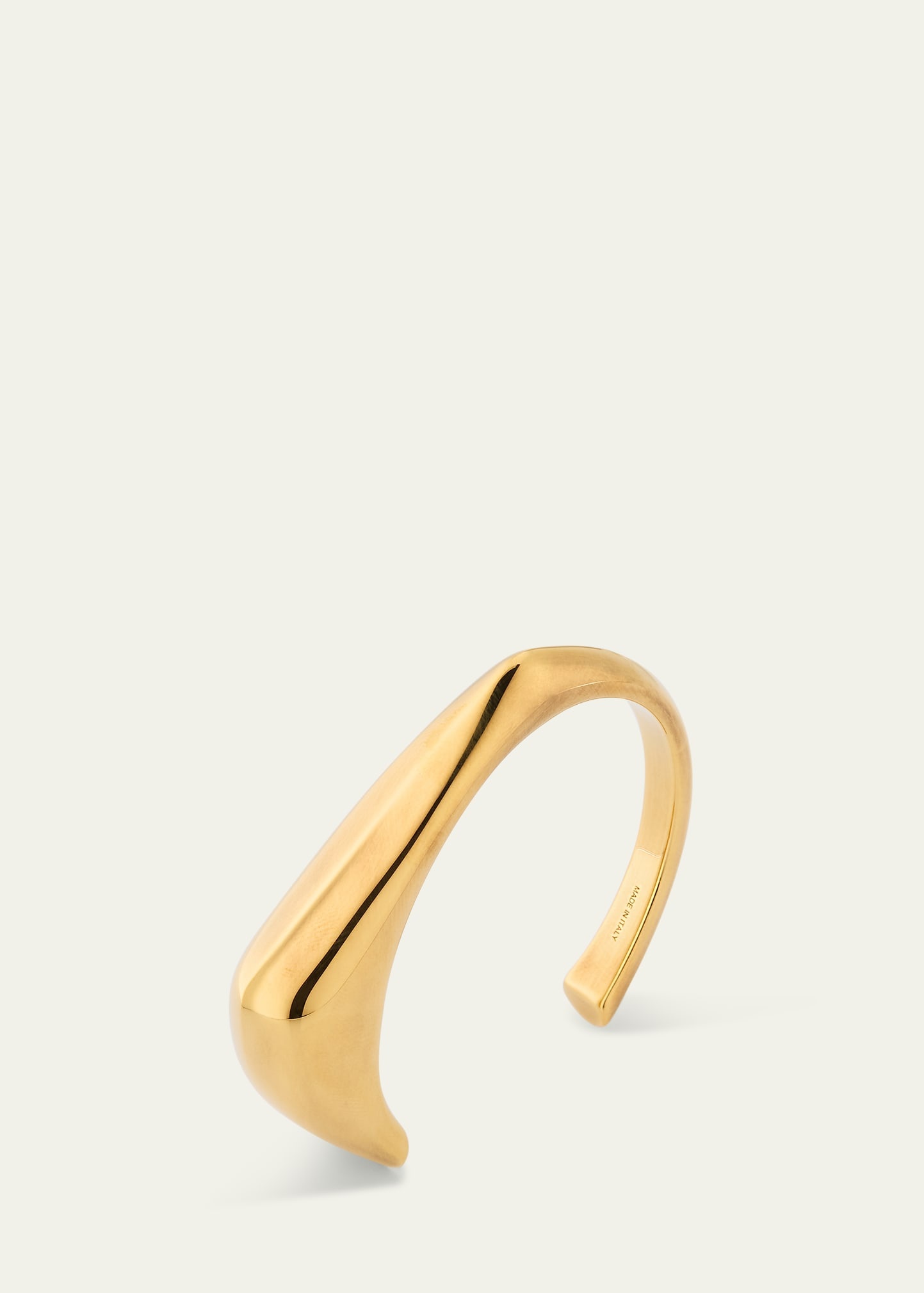 Gold-Plated Thorn Cuff Bracelet - 3