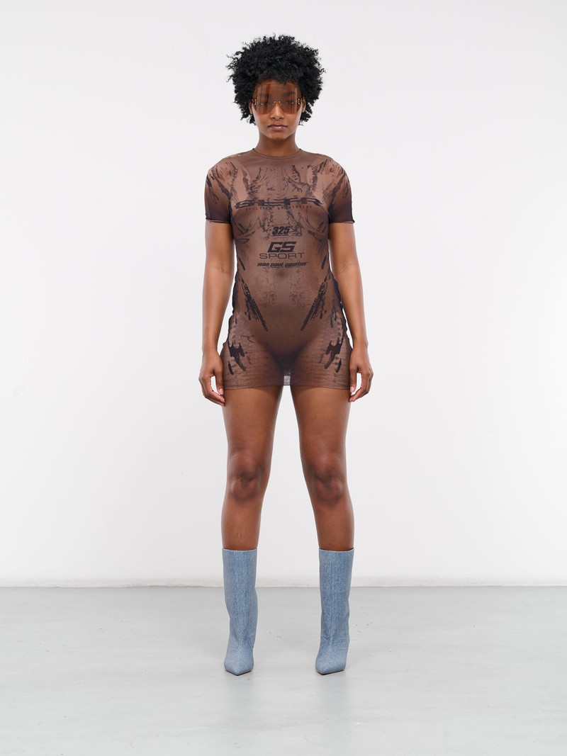 Jean Paul Gaultier Shayne Oliver Graphic Mini Dress outlook