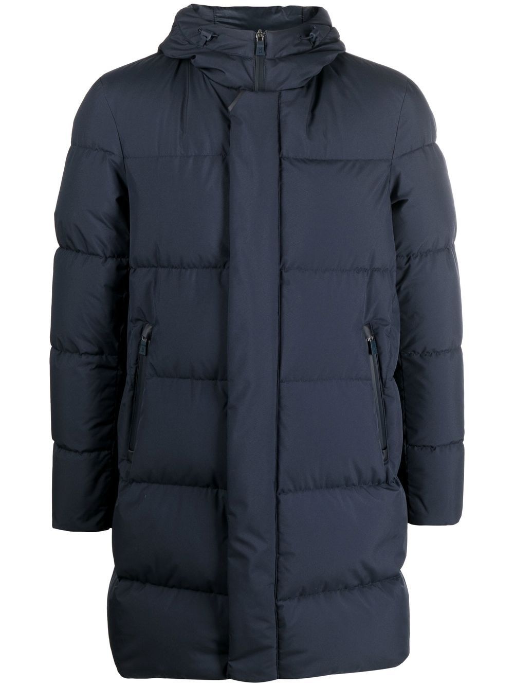 quilted puffer jacket - 1