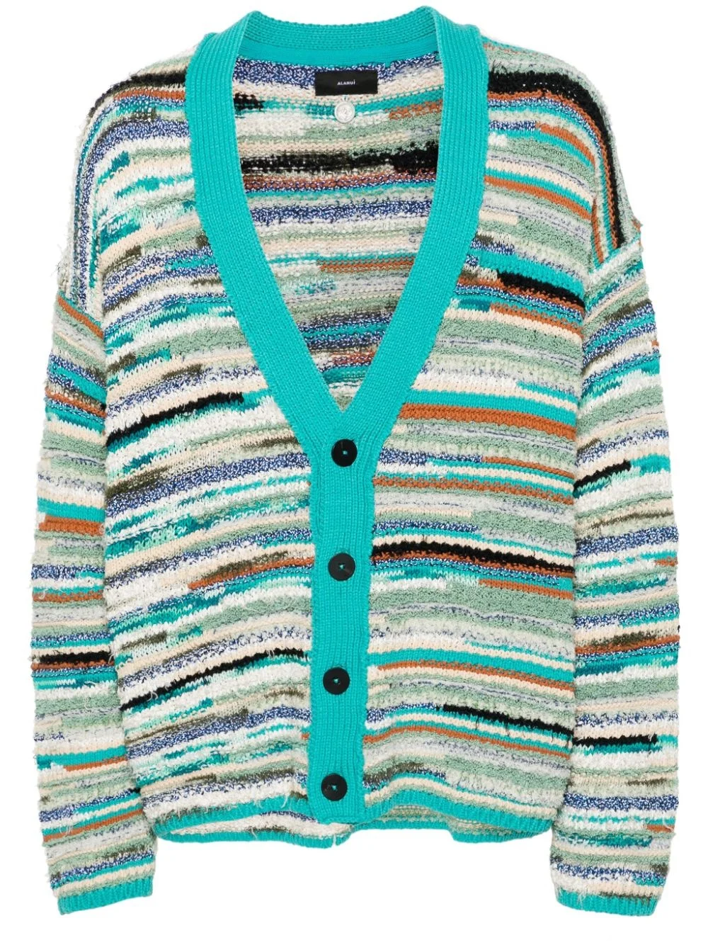 Madurai striped cardigan - 1