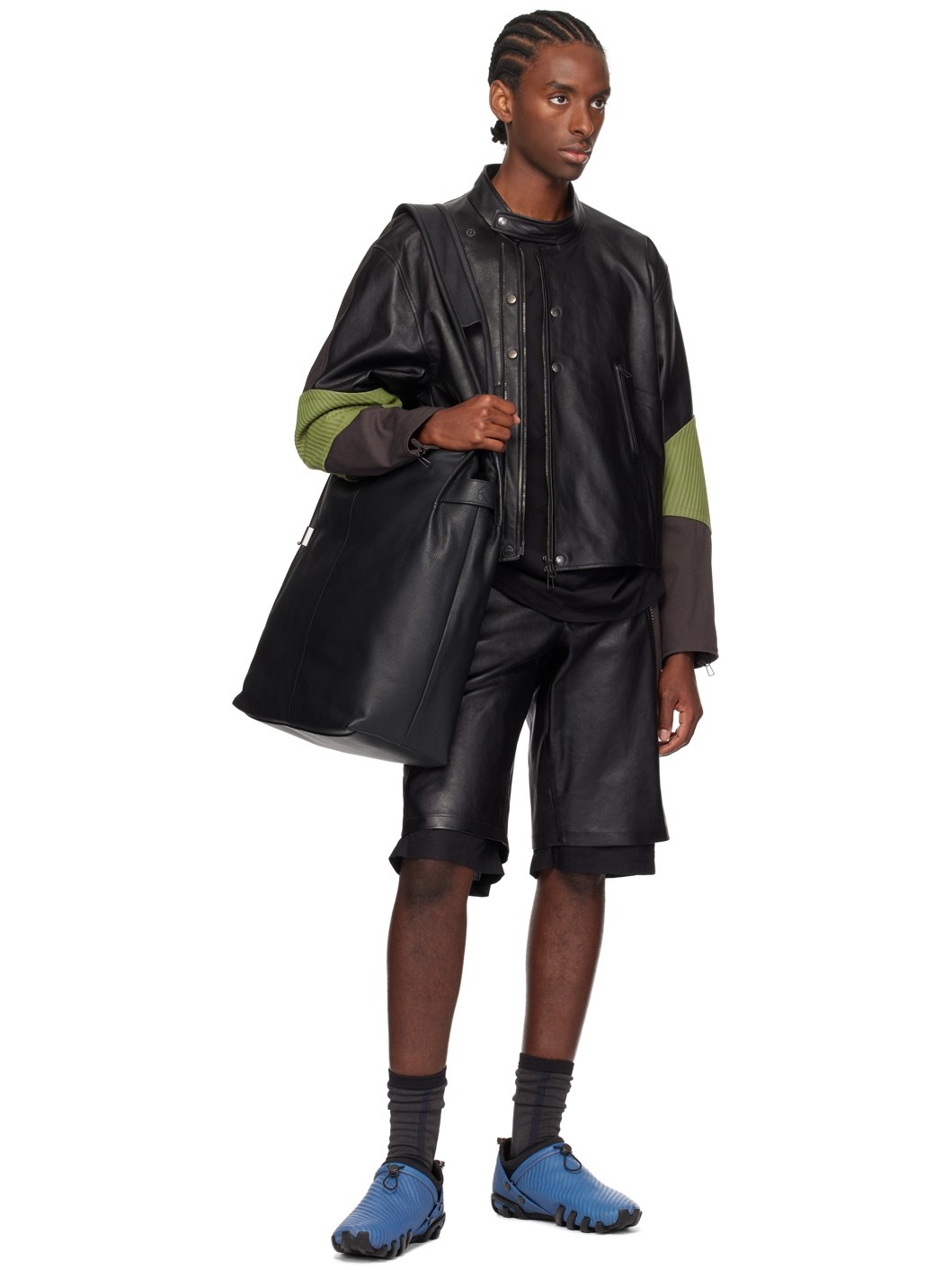 Black Kiko Kostadinov Edition Inayat Shorts - 4
